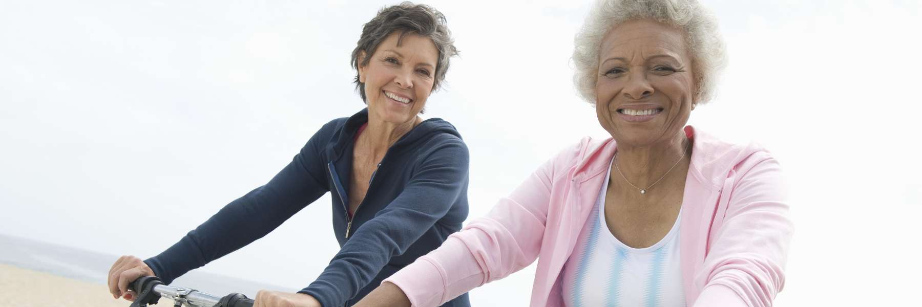old ladies in a bike