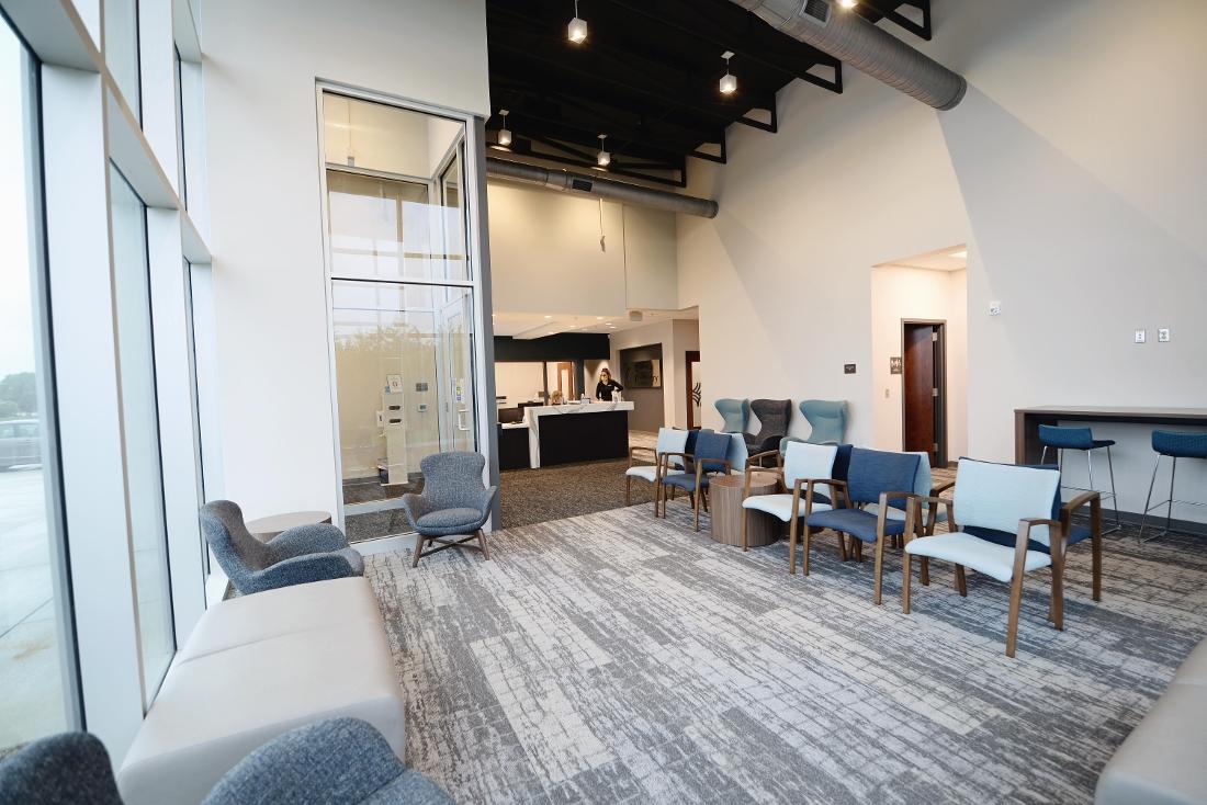 Waiting area in Topeka Dentistry